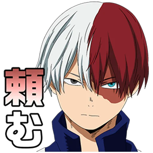🙏 Стикер «My Hero Academia 2» для Telegram