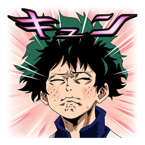 😳 Стикер «My Hero Academia 2» для Telegram