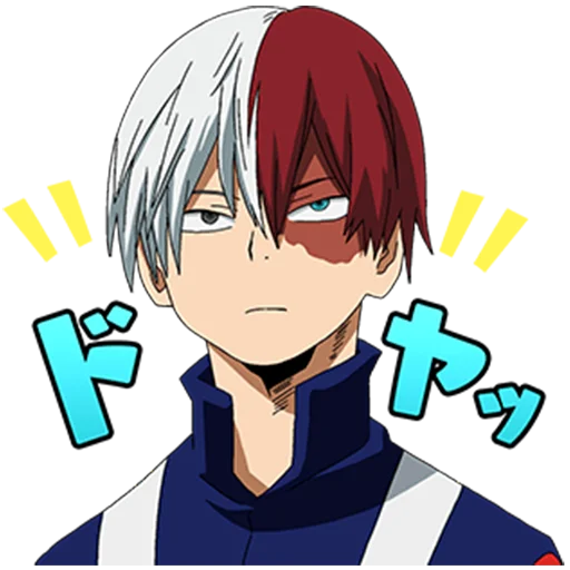 😌 Стикер «My Hero Academia 2» для Telegram