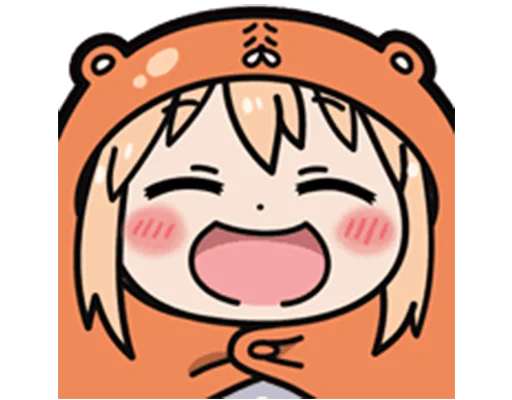 😄 Стикер «Umaru-chan Emoji» для Telegram