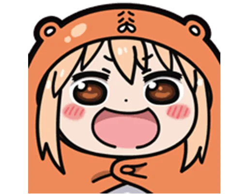Стикерпак Umaru-chan Emoji для Telegram