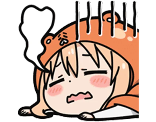 😓 Стикер «Umaru-chan Emoji» для Telegram