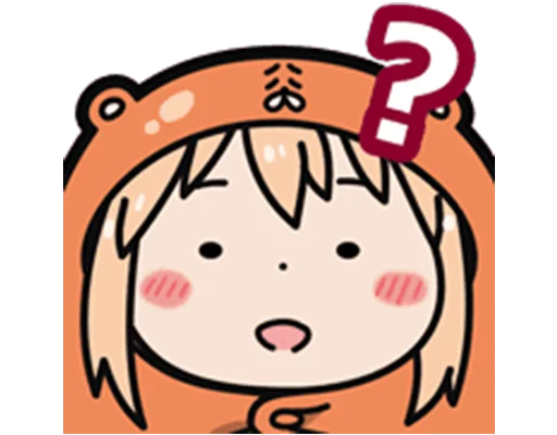 😶 Стикер «Umaru-chan Emoji» для Telegram