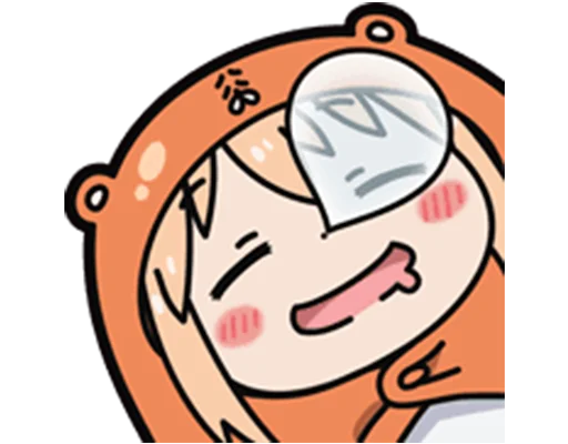 😪 Стикер «Umaru-chan Emoji» для Telegram