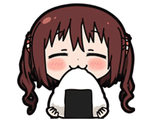 🤤 Стикер «Umaru-chan Emoji» для Telegram