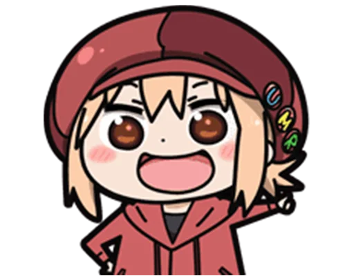 👍 Стикер «Umaru-chan Emoji» для Telegram
