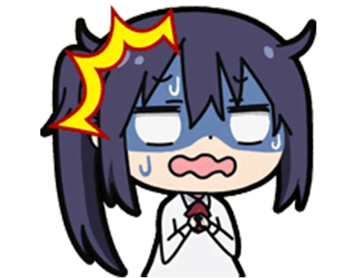 😰 Стикер «Umaru-chan Emoji» для Telegram