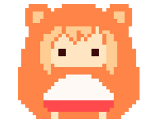 😶 Стикер «Umaru-chan Emoji» для Telegram
