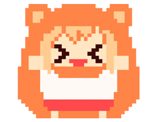 😆 Стикер «Umaru-chan Emoji» для Telegram