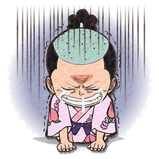 😭 Стикер «ONE PIECE&;s Summer Vacation» для Telegram