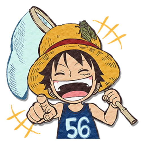 🤣 Стикер «ONE PIECE&;s Summer Vacation» для Telegram