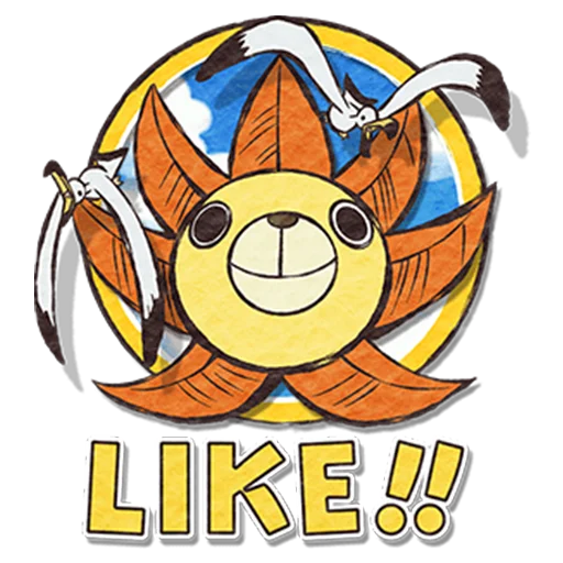 ⭕️ Стикер «ONE PIECE&;s Summer Vacation» для Telegram