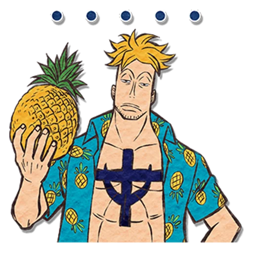 😐 Стикер «ONE PIECE&;s Summer Vacation» для Telegram