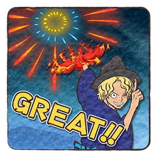 🔥 Стикер «ONE PIECE&;s Summer Vacation» для Telegram