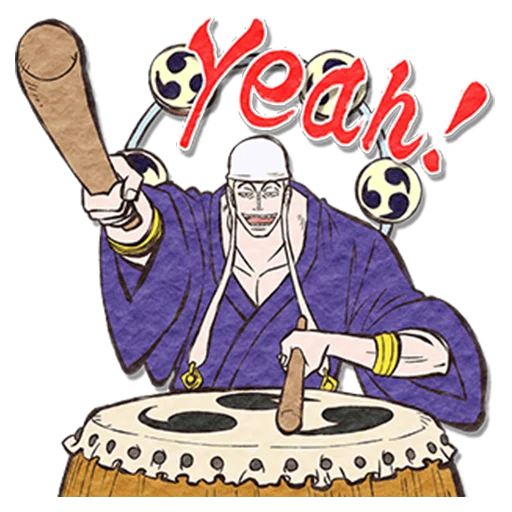 😁 Стикер «ONE PIECE&;s Summer Vacation» для Telegram