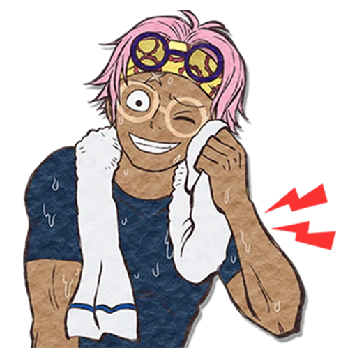 😅 Стикер «ONE PIECE&;s Summer Vacation» для Telegram