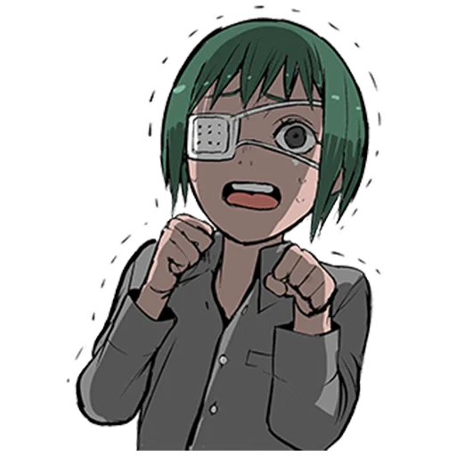 😰 Стикер «TOKYO GHOULre» для Telegram