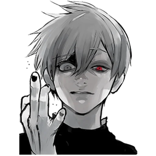 👿 Стикер «TOKYO GHOULre» для Telegram