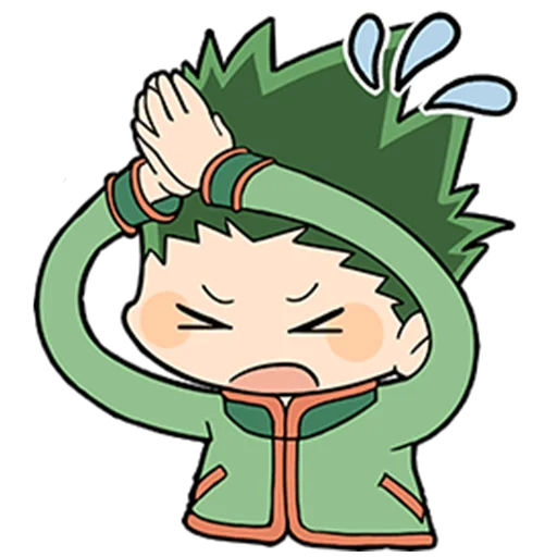 🙏 Стикер «HUNTER×HUNTER» для Telegram