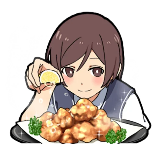 😊 Стикер «Food boy» для Telegram