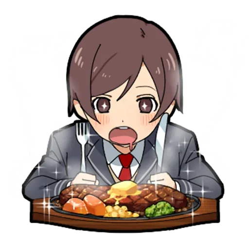 🧆 Стикер «Food boy» для Telegram