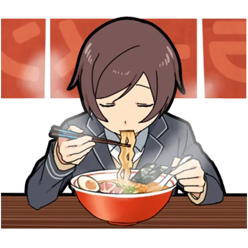 😑 Стикер «Food boy» для Telegram