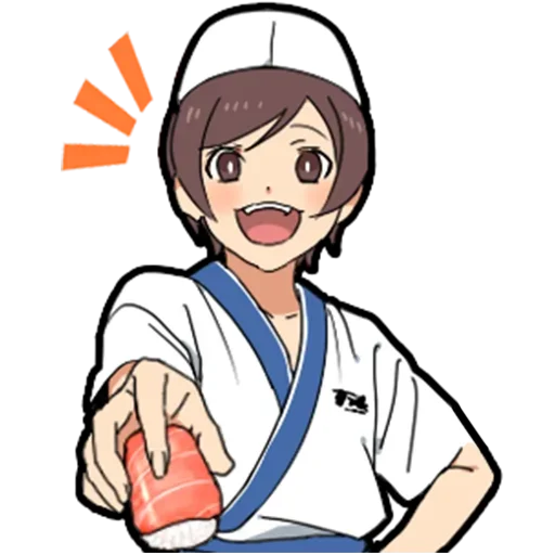 🍣 Стикер «Food boy» для Telegram