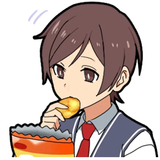 😒 Стикер «Food boy» для Telegram