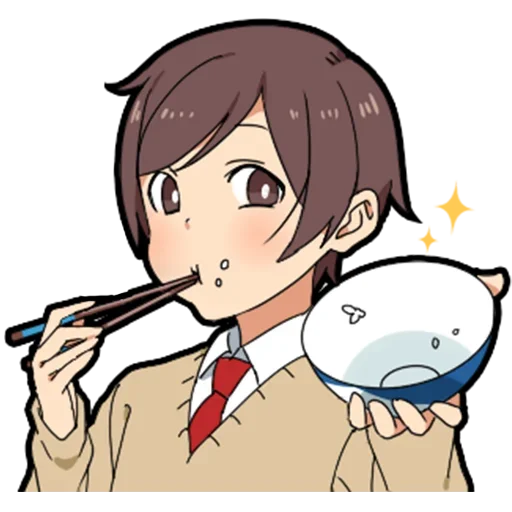 🍚 Стикер «Food boy» для Telegram