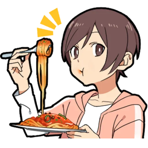 🍲 Стикер «Food boy» для Telegram