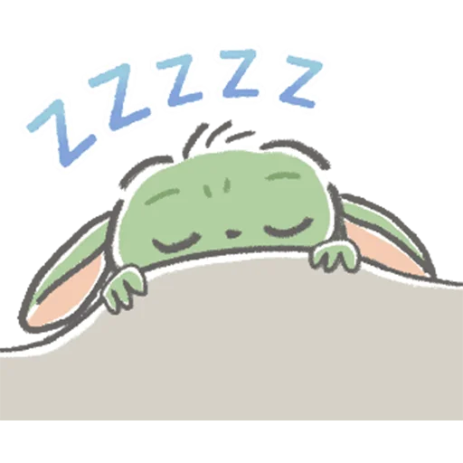😴 Стикер «Child Mandalorian» для Telegram