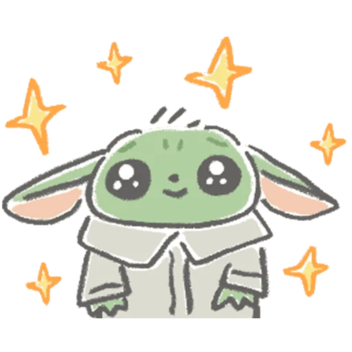 🥺 Стикер «Child Mandalorian» для Telegram