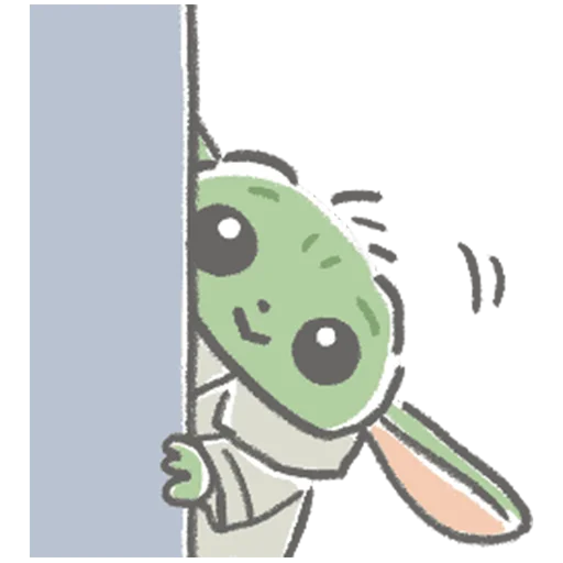 👀 Стикер «Child Mandalorian» для Telegram