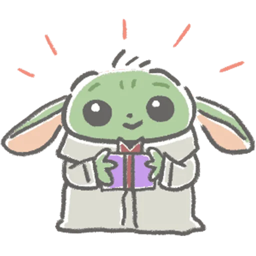 🎁 Стикер «Child Mandalorian» для Telegram