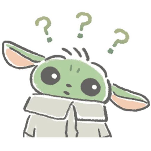 ❓ Стикер «Child Mandalorian» для Telegram