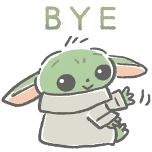 👋 Стикер «Child Mandalorian» для Telegram