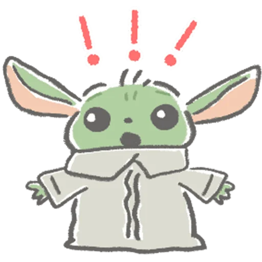 ‼️ Стикер «Child Mandalorian» для Telegram