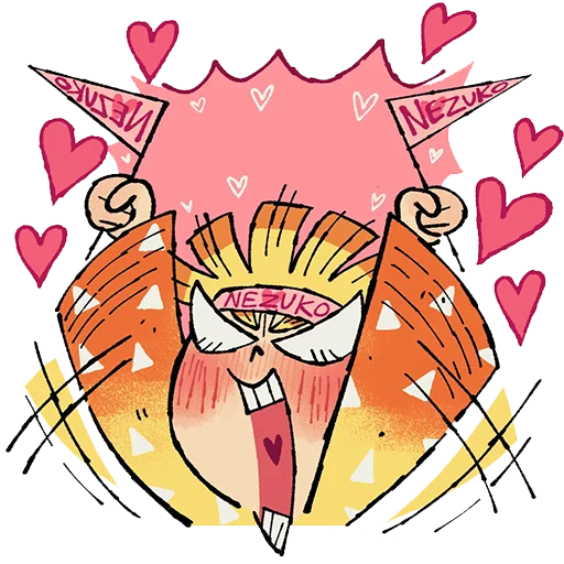 💖 Стикер «Demon slayer (2)» для Telegram