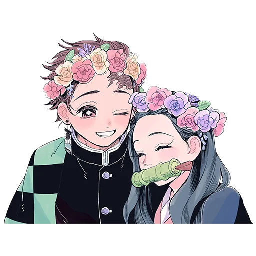🌸 Стикер «Demon slayer (2)» для Telegram