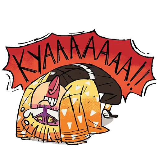 😱 Стикер «Demon slayer (2)» для Telegram