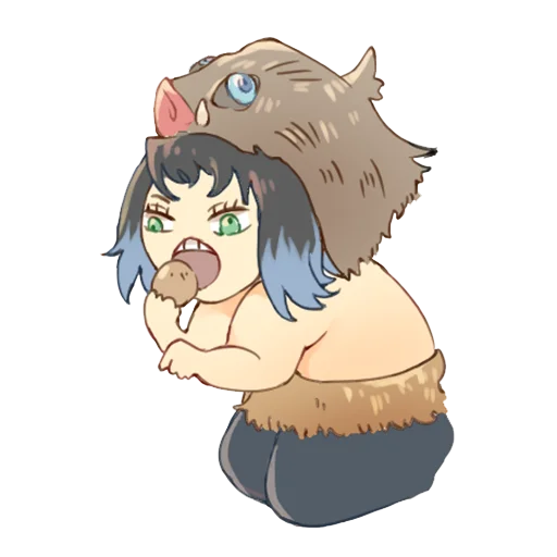 🤤 Стикер «Demon slayer (2)» для Telegram
