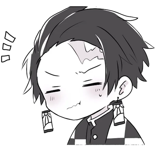 😖 Стикер «Demon slayer (2)» для Telegram