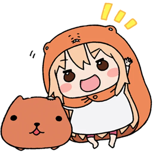 Стикерпак UMARU-chan для Telegram