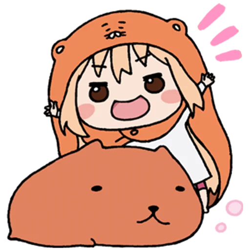 😃 Стикер «UMARU-chan» для Telegram