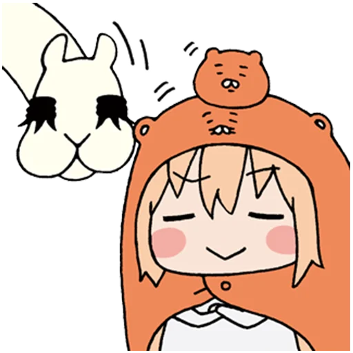 😌 Стикер «UMARU-chan» для Telegram