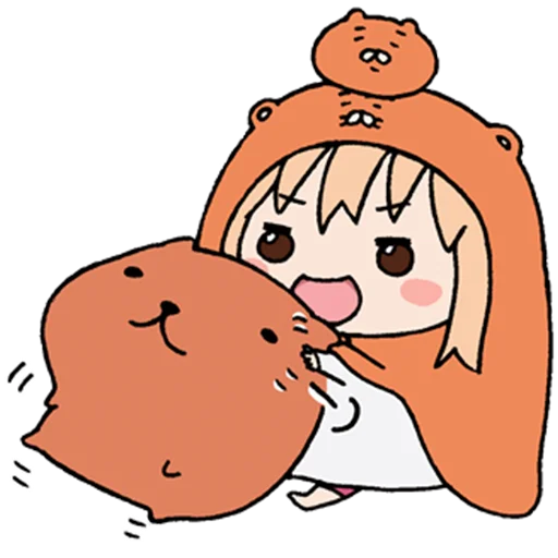 😀 Стикер «UMARU-chan» для Telegram