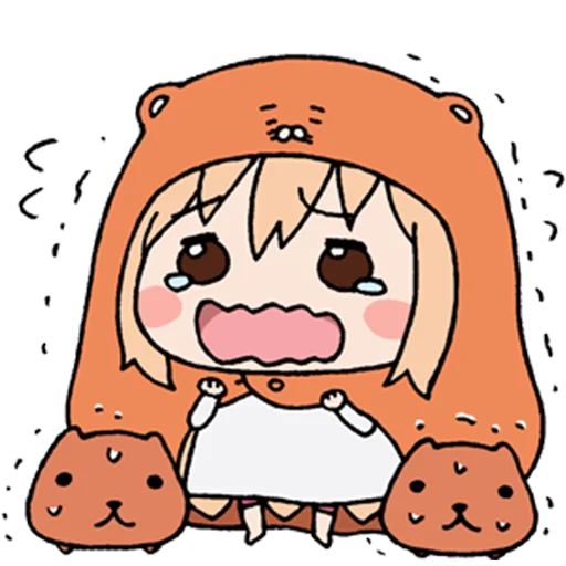 😭 Стикер «UMARU-chan» для Telegram