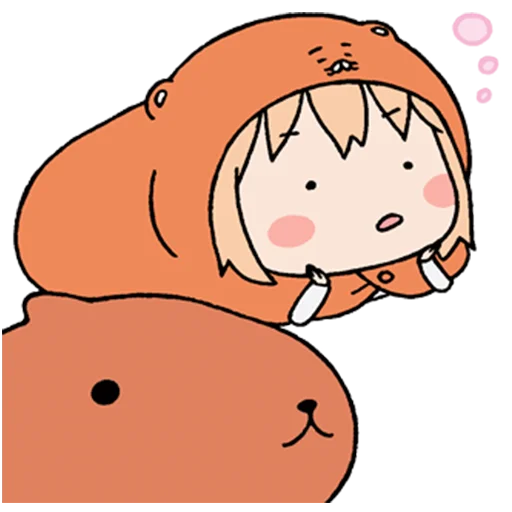 😗 Стикер «UMARU-chan» для Telegram