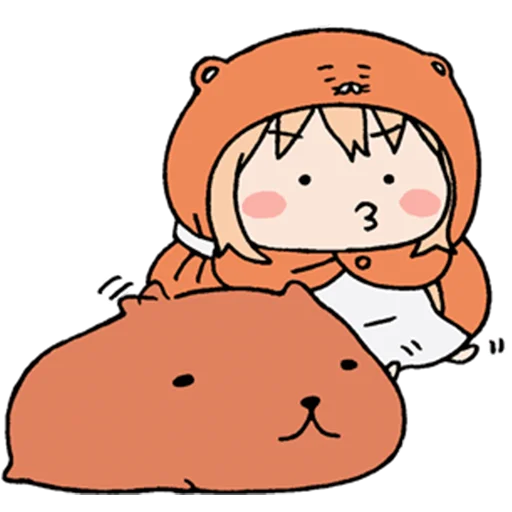 😗 Стикер «UMARU-chan» для Telegram
