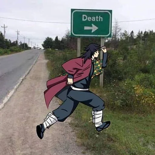 Стикерпак Demon Slayer MEME для Telegram
